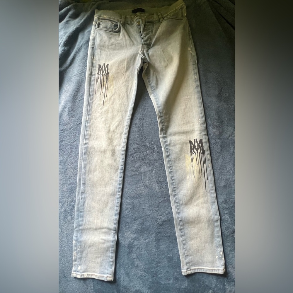 Amiri Stencil Jeans size 32 with tags used